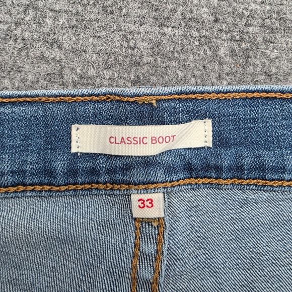 Levi's Classic Bootcut Jeans Women's 16S / 33 x 30 Blue Denim Stretch 39252-0001 - Picture 5 of 10